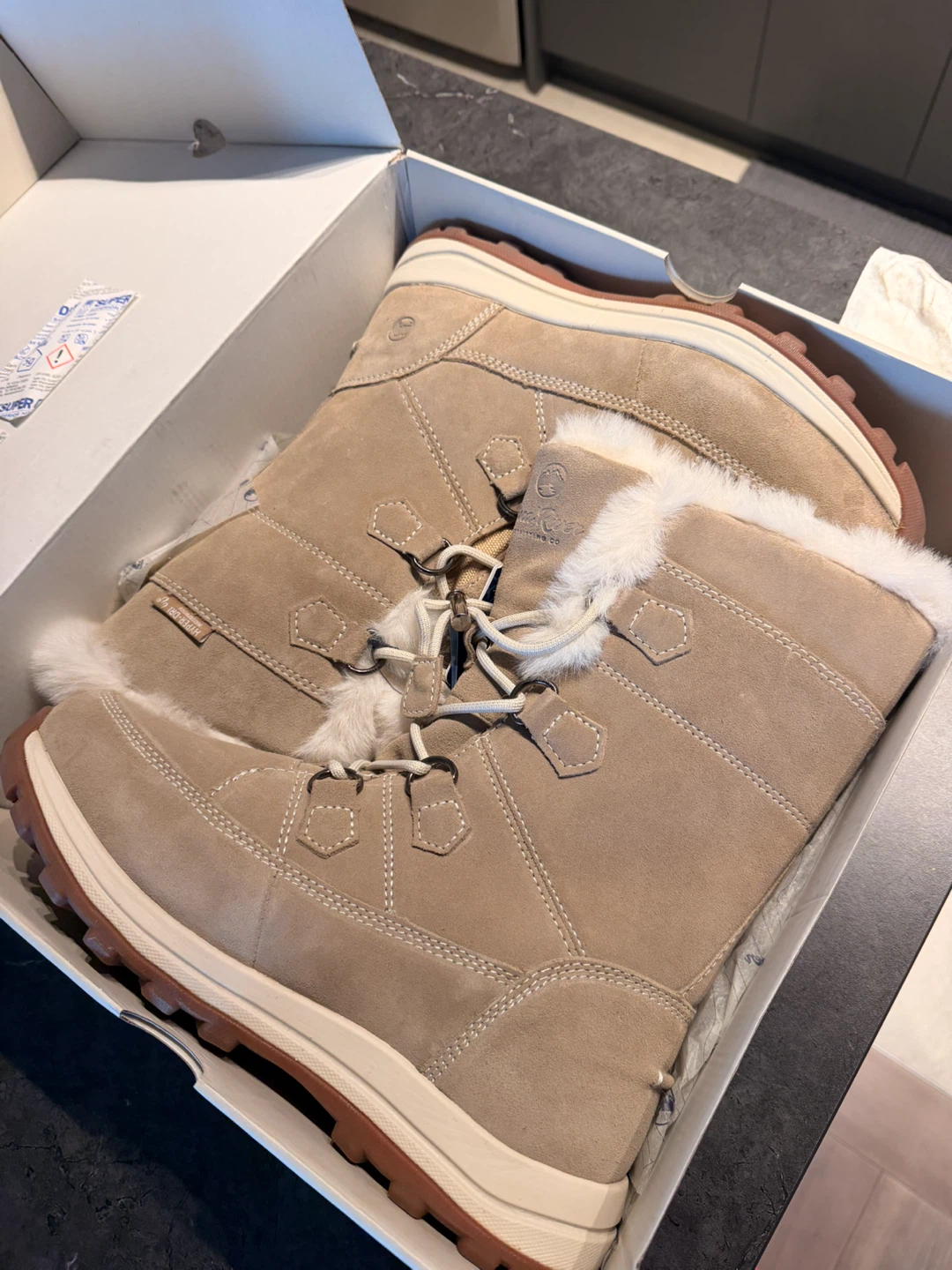 Wind River Ice Queen Winter Boots Taupe Size 11 - photo 3