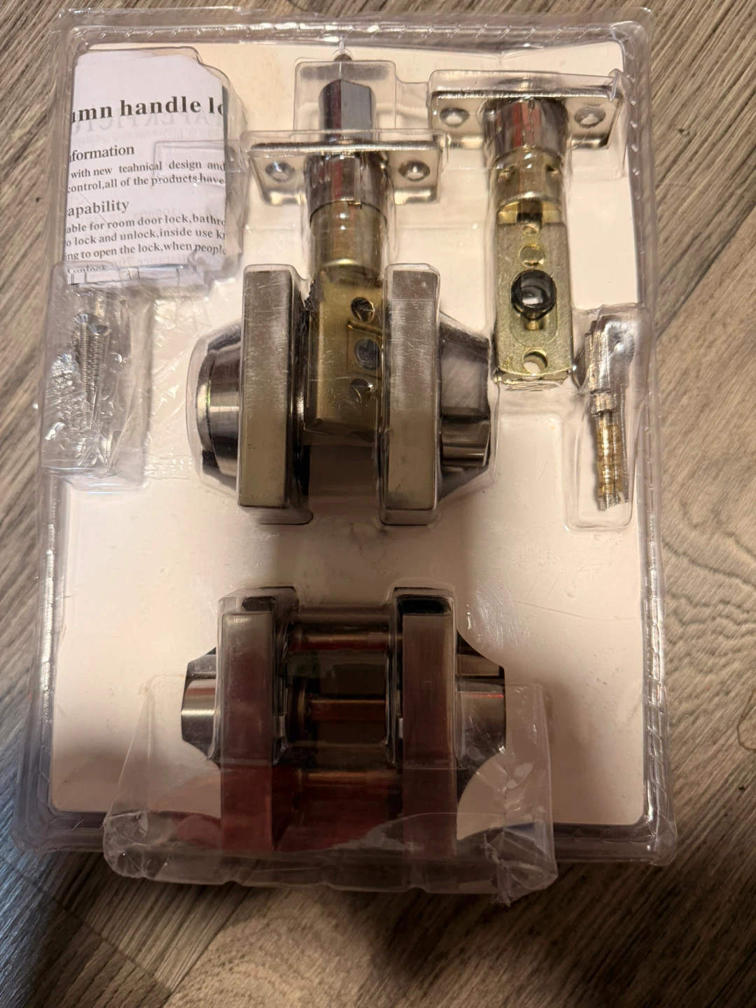 Home Idol Lever Handle & Deadbolt Combo Set - photo 2