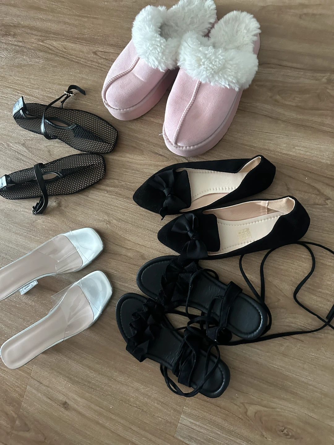 Various Womens Shoes and Slippers Bundle