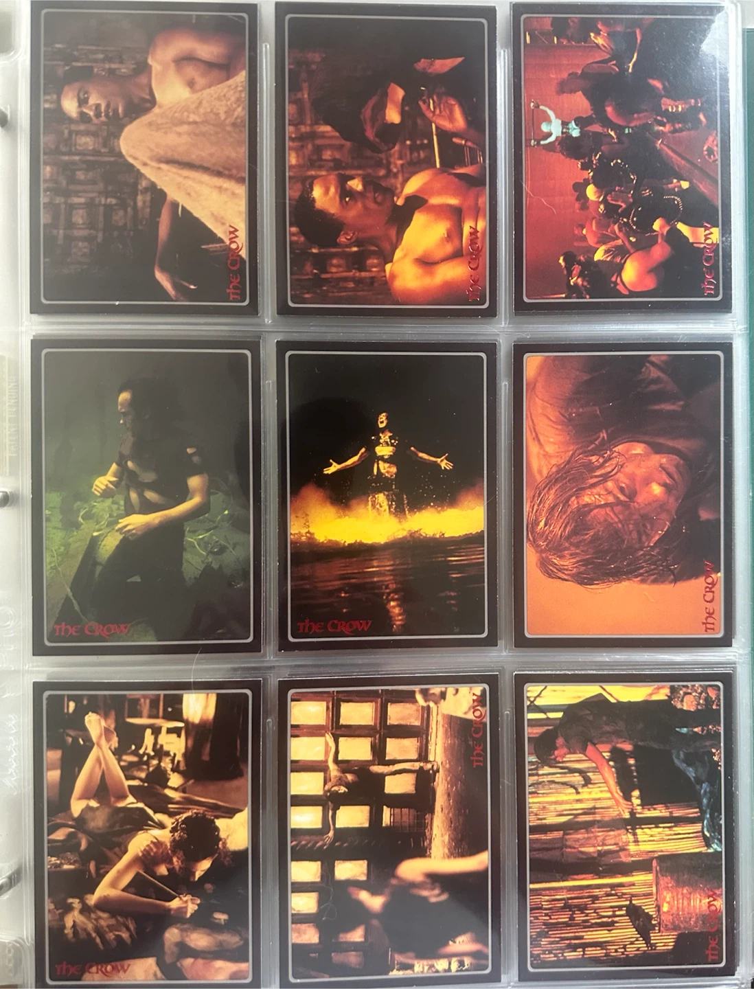 1996 The Crow: City of Angels Movie Complete Trading Card Set - photo 2