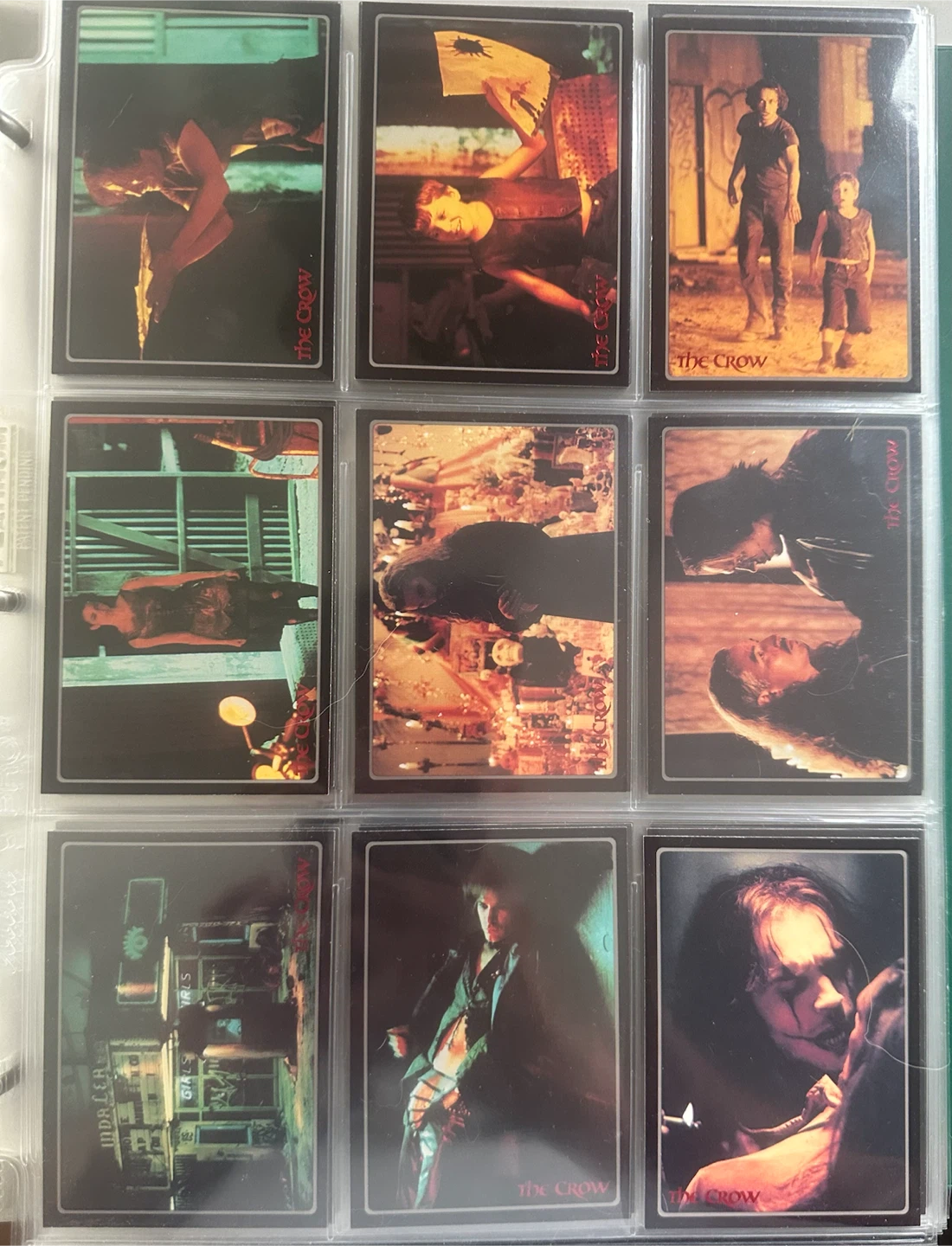 1996 The Crow: City of Angels Movie Complete Trading Card Set - photo 3