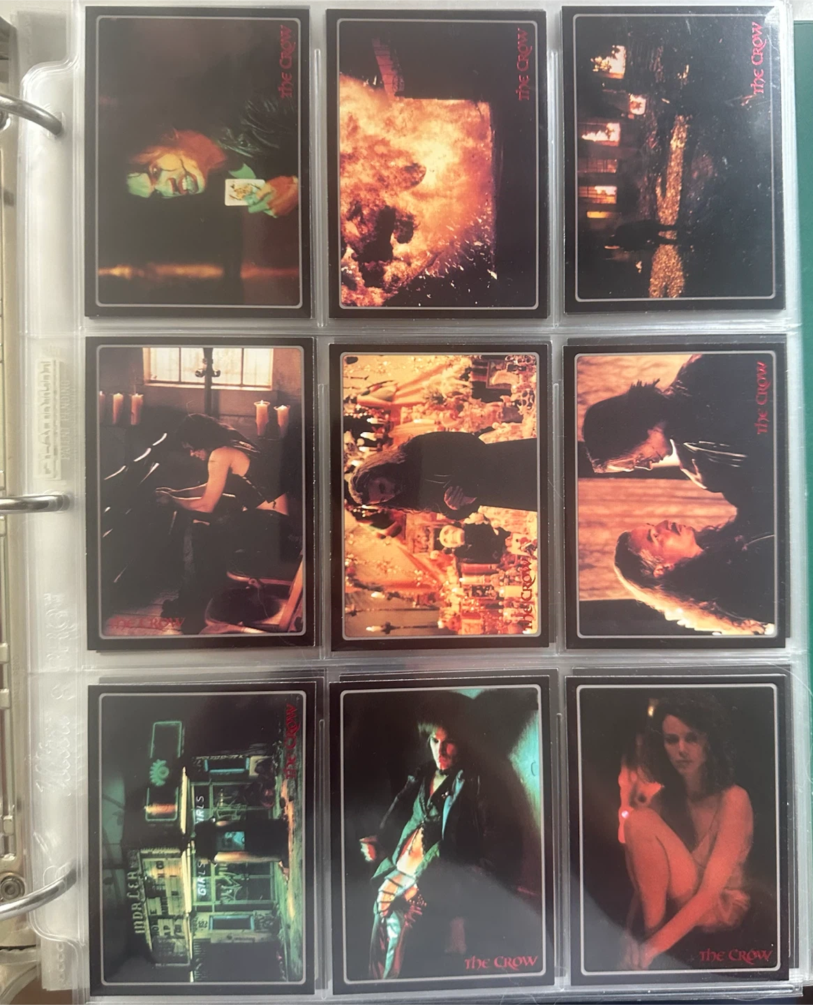 1996 The Crow: City of Angels Movie Complete Trading Card Set - photo 4