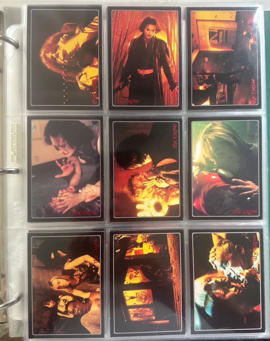 1996 The Crow: City of Angels Movie Complete Trading Card Set - photo 5