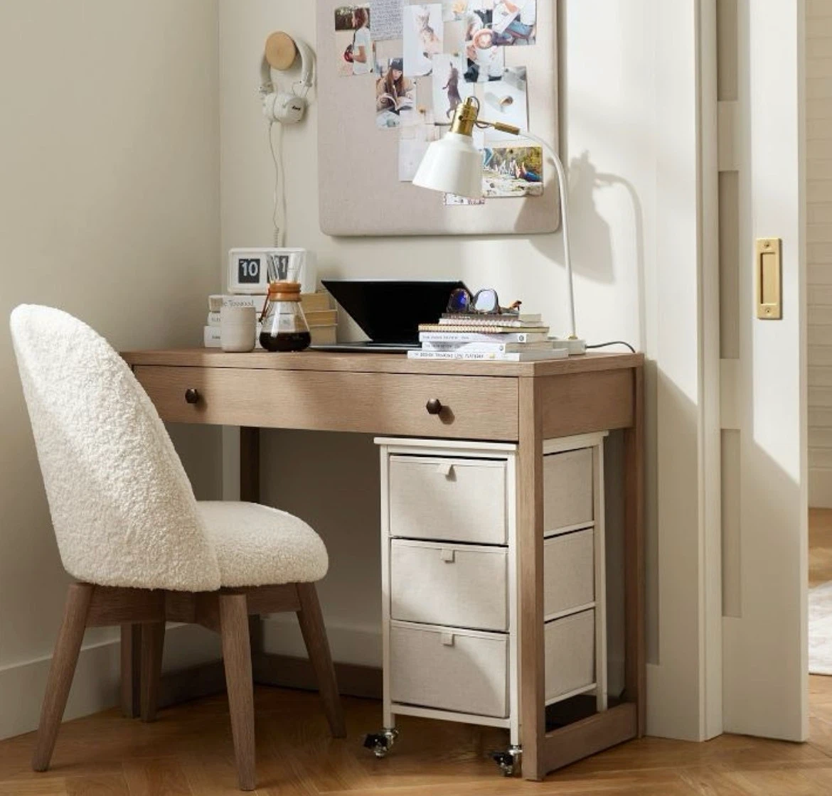 Keaton Writing Desk (40") (Biscotti) - photo 3