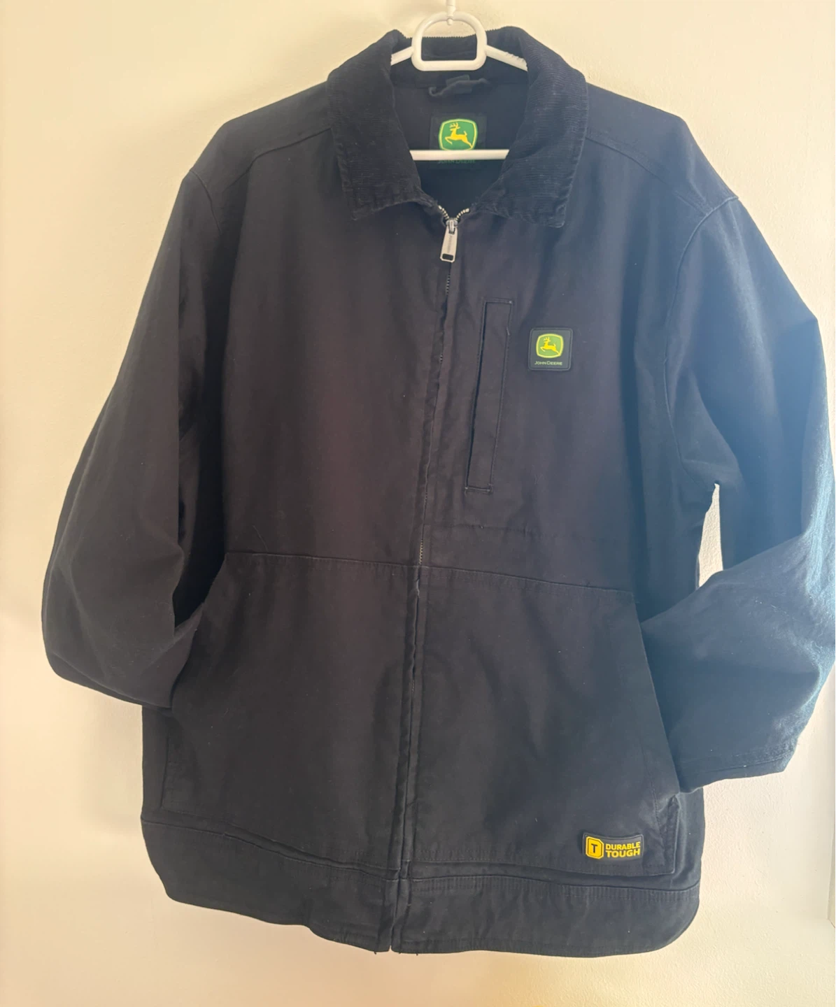 John Deere:  Durable Tough Work Jacket Black - Men’s Medium - photo 5