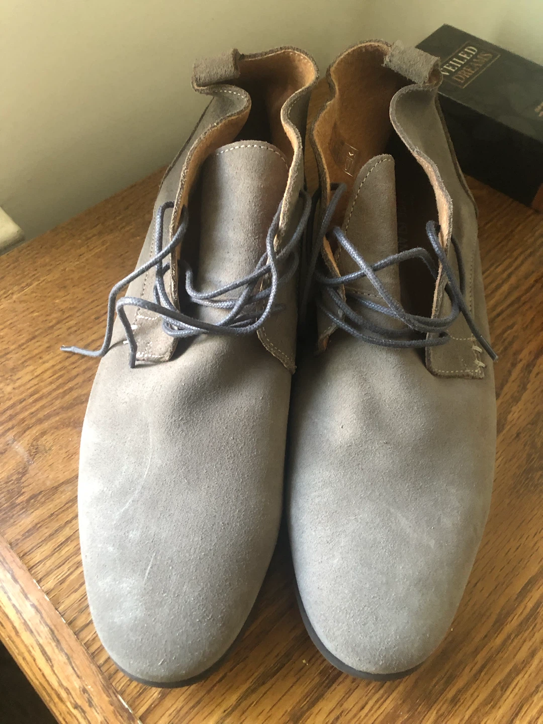 NEW River Island Suede Chukka Boots Size 10 - photo 4