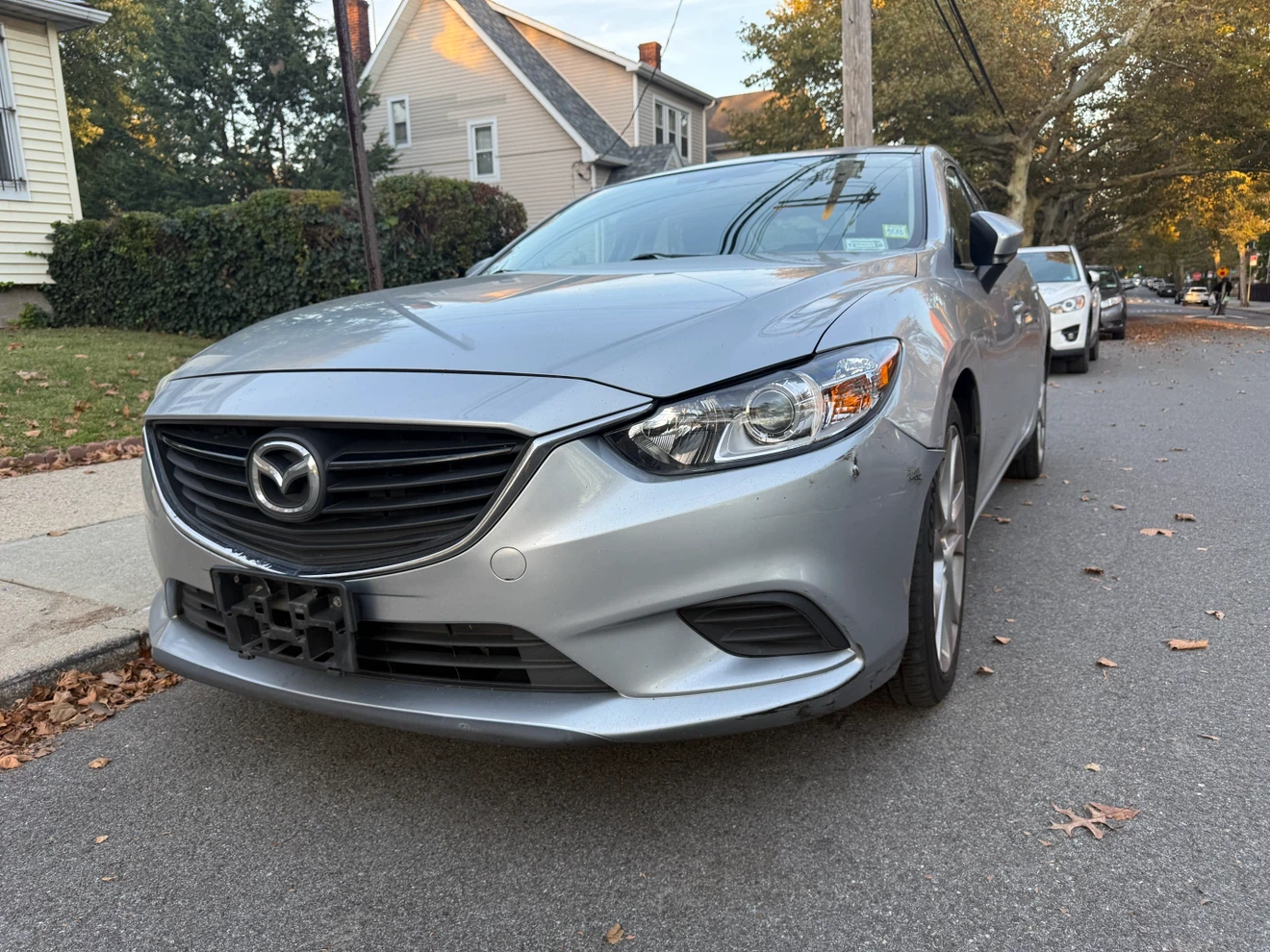 2016 Silver Mazda 6 Sedan