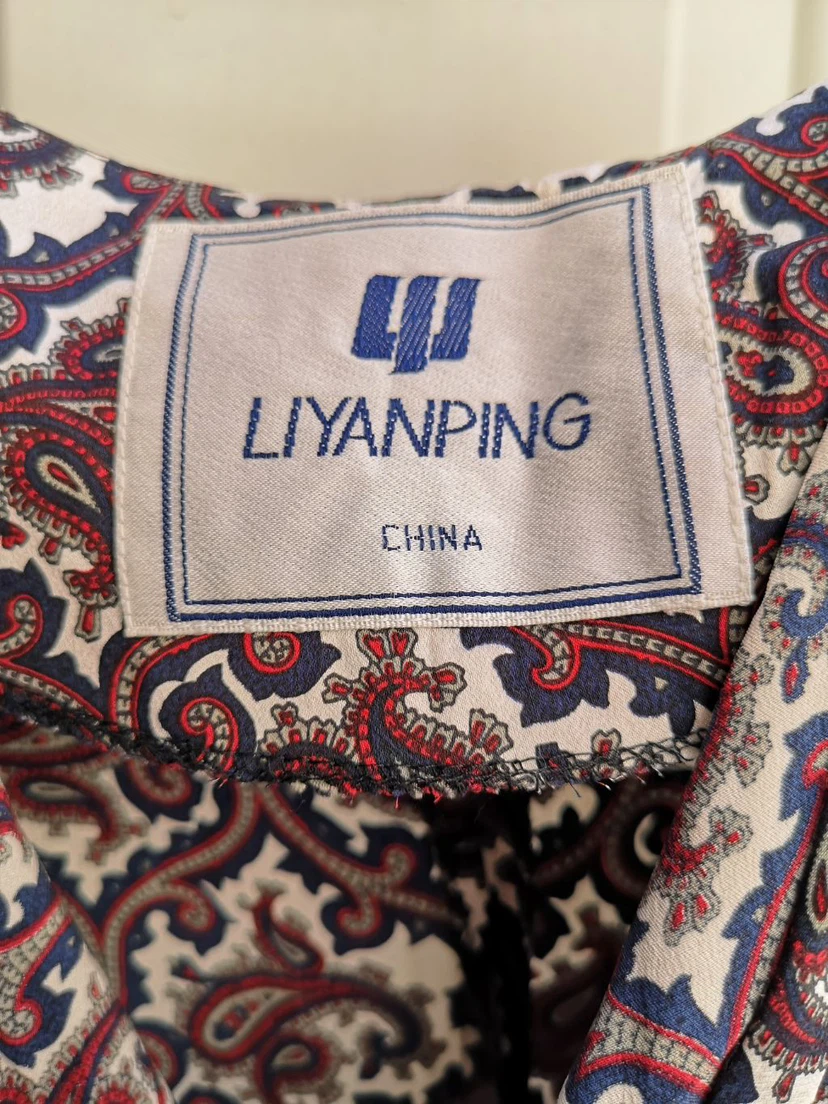 Liyanping Paisley Pattern Dress(pure silk) - photo 2