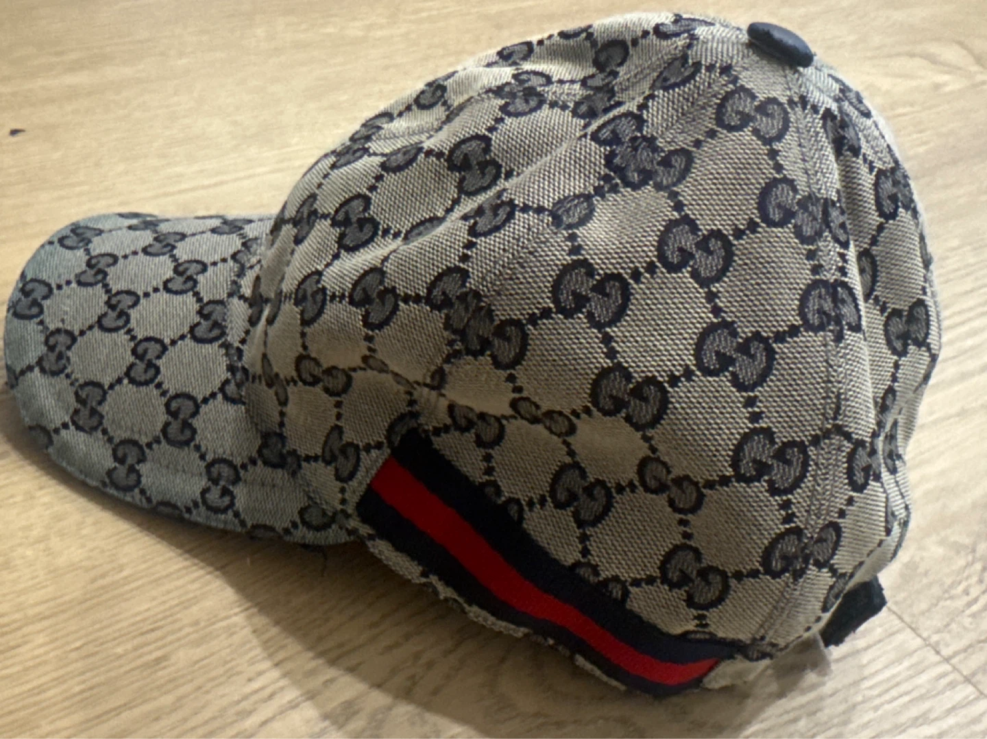 Gucci Original GG Canvas Baseball Cap – Navy/Beige – Size L - photo 3