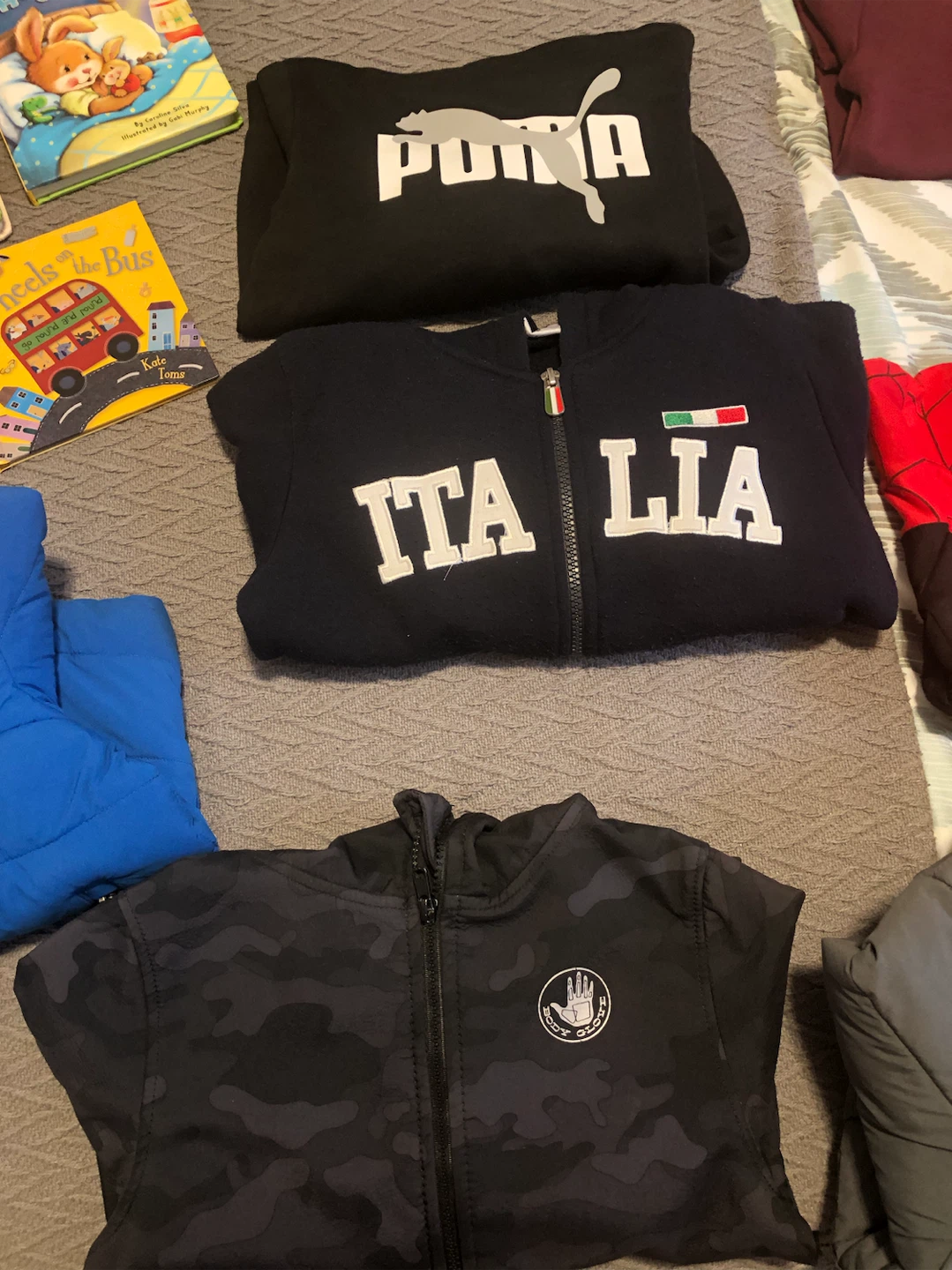 Assorted Kids Clothing and Books Bundle - photo 2