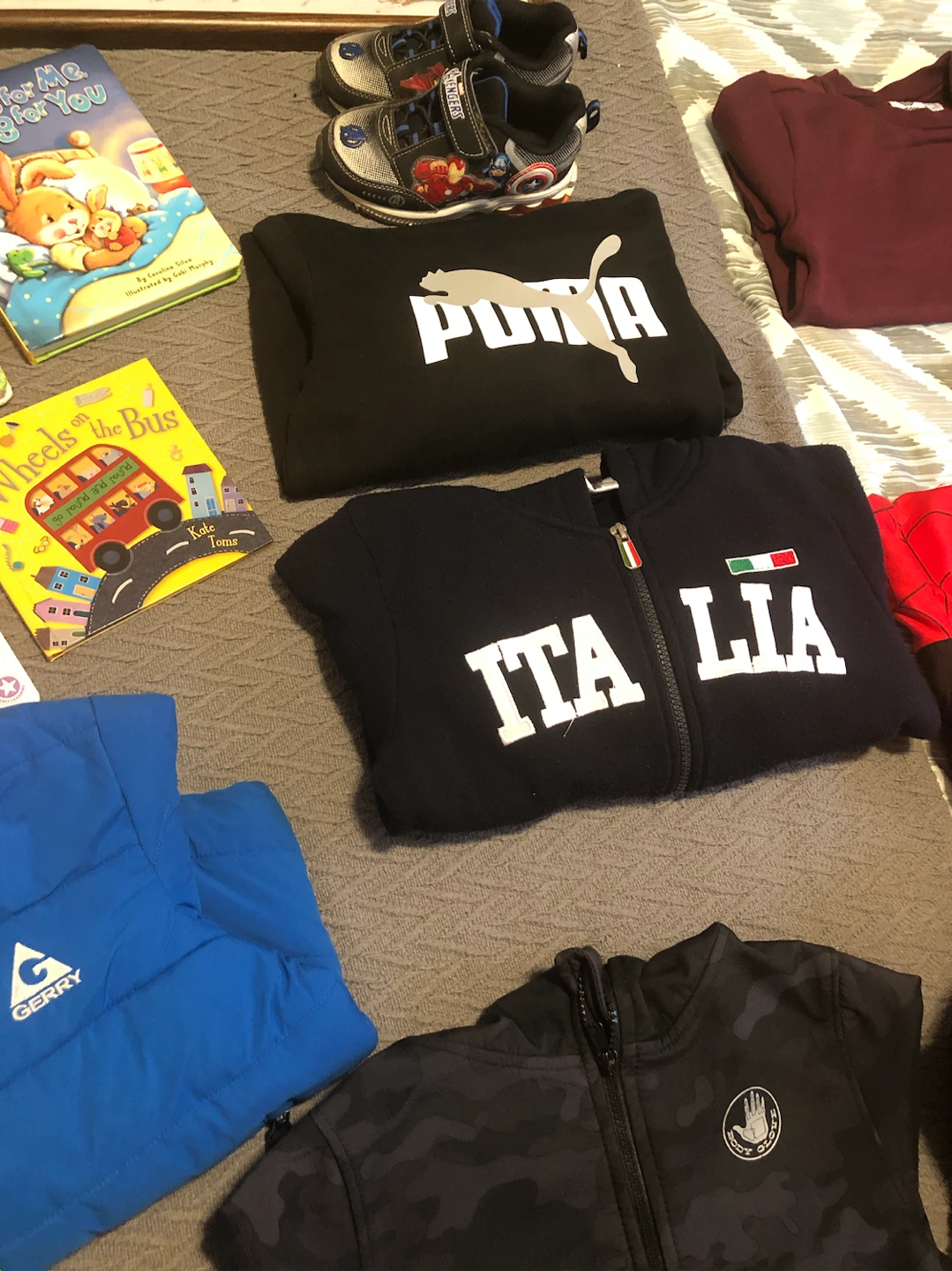 Assorted Kids Clothing and Books Bundle - photo 5