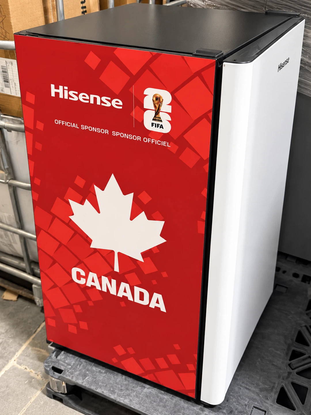 Hisense 3.3 cu. ft. Compact Refrigerator – Open Box - photo 5