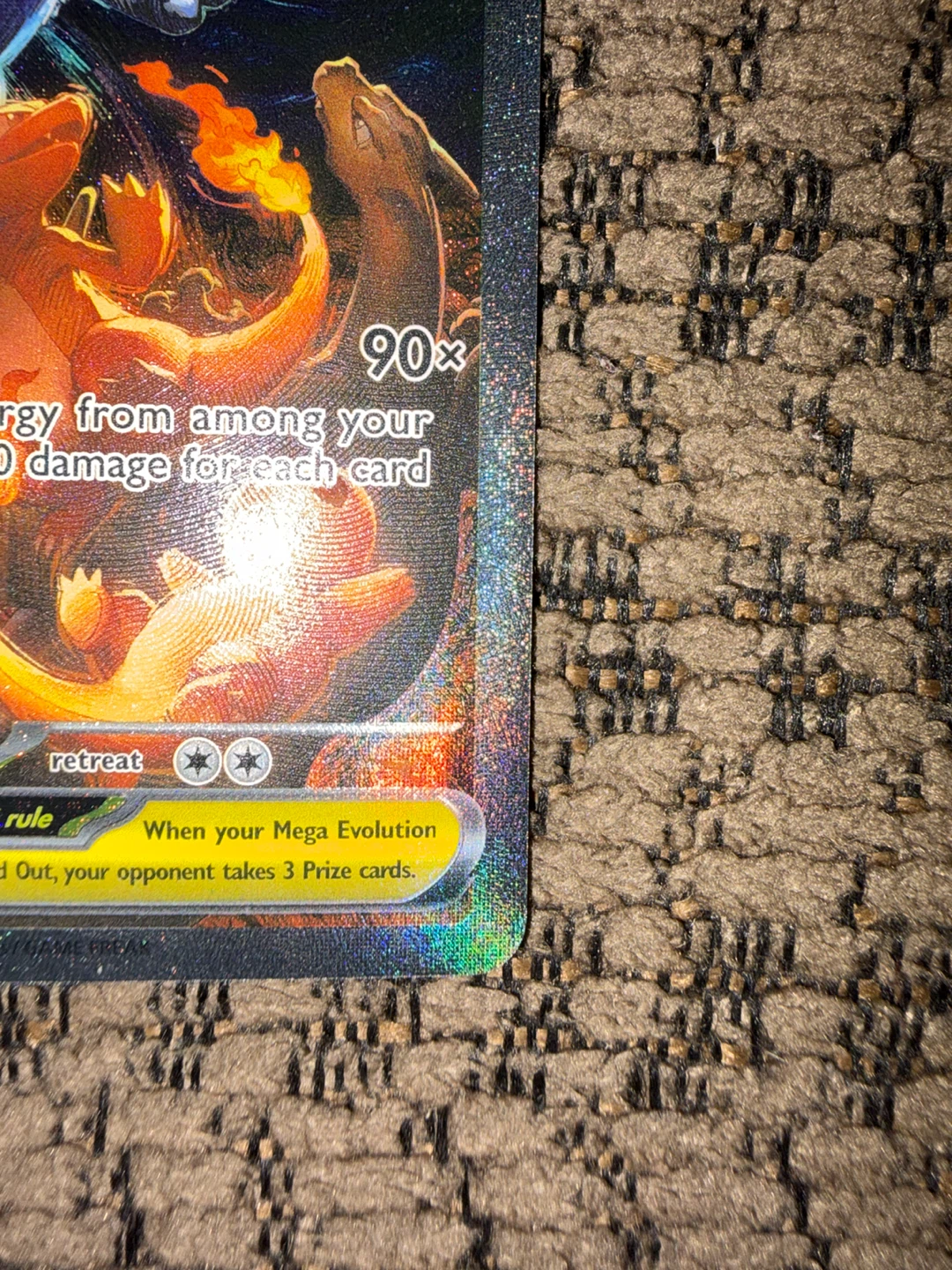 Mega Charizard X ex Pokémon Trading Card - photo 5