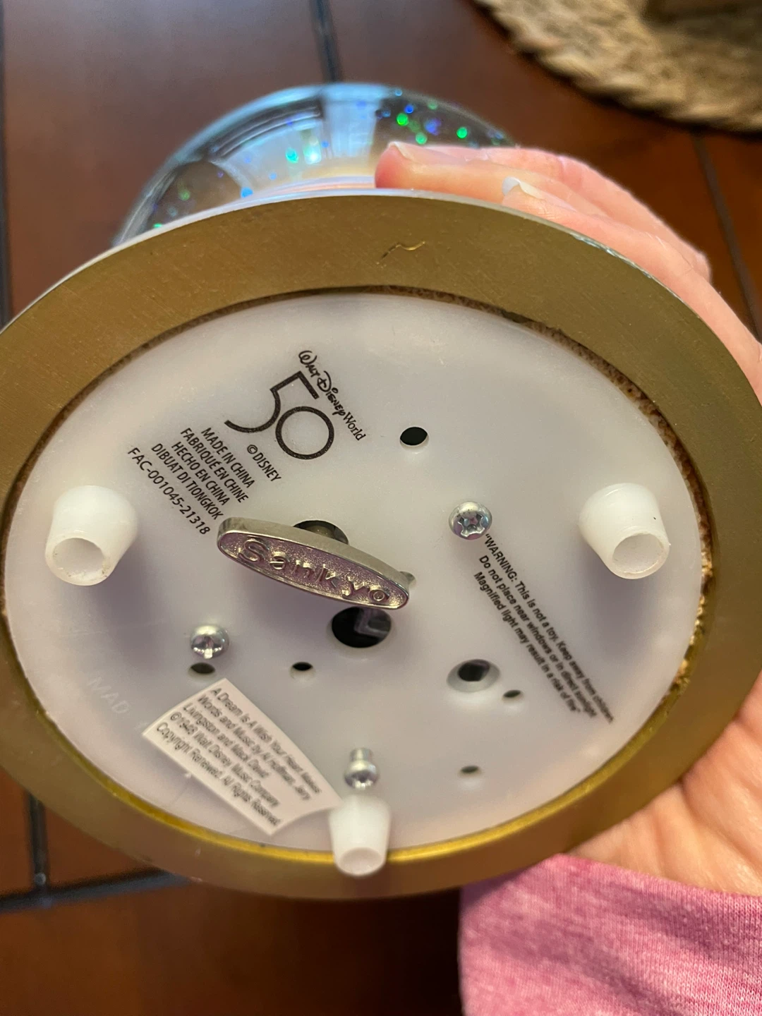 NEW! Walt Disney World 50th Anniversary Snow Globe - photo 2