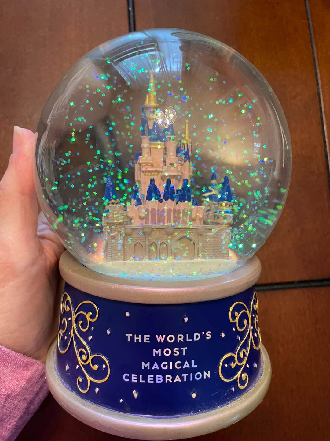 NEW! Walt Disney World 50th Anniversary Snow Globe - photo 3