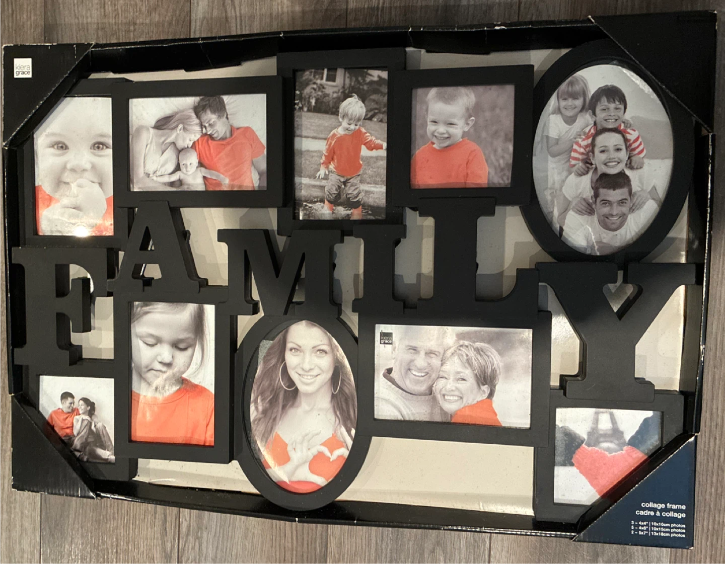 Kiera Grace Family Collage Photo Frame