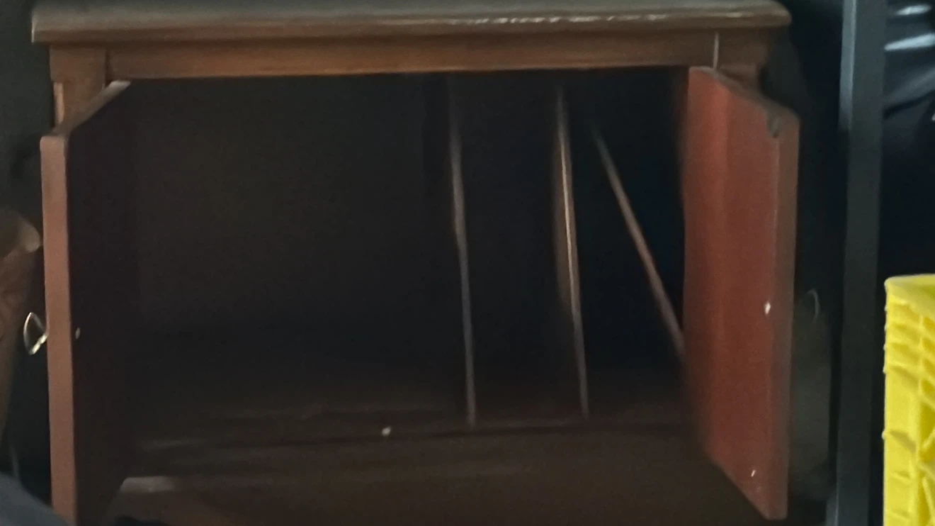 Wooden storage cabinet - photo 2