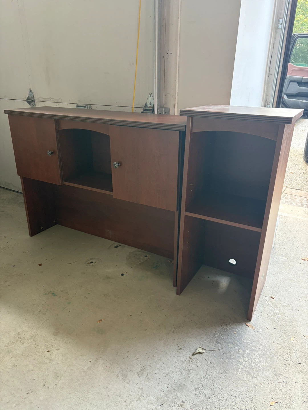 Desk Hutch and Side Shelf Unit - photo 2