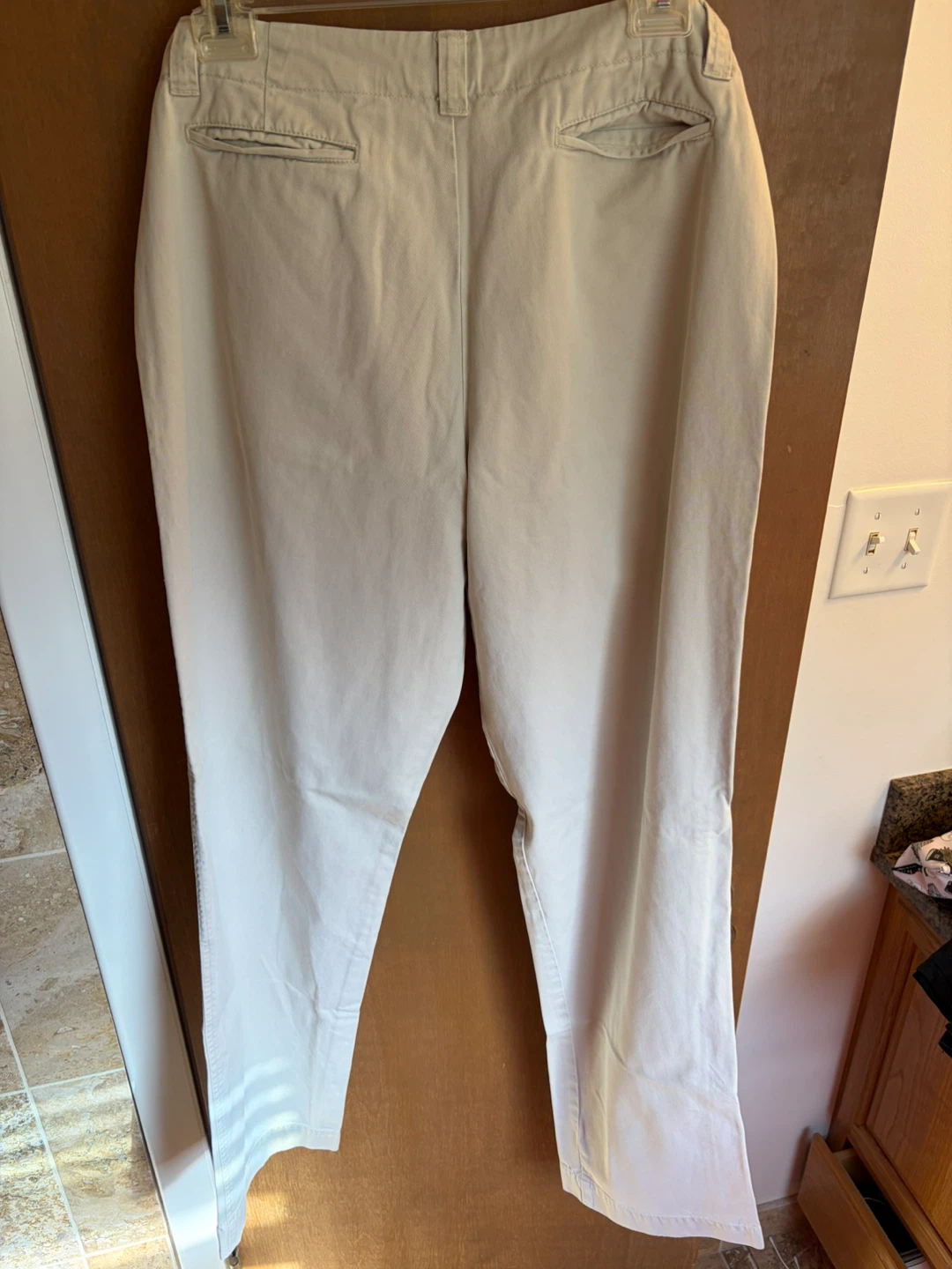 Gap Clean Cut Khaki Pants Size 12 Long - photo 3
