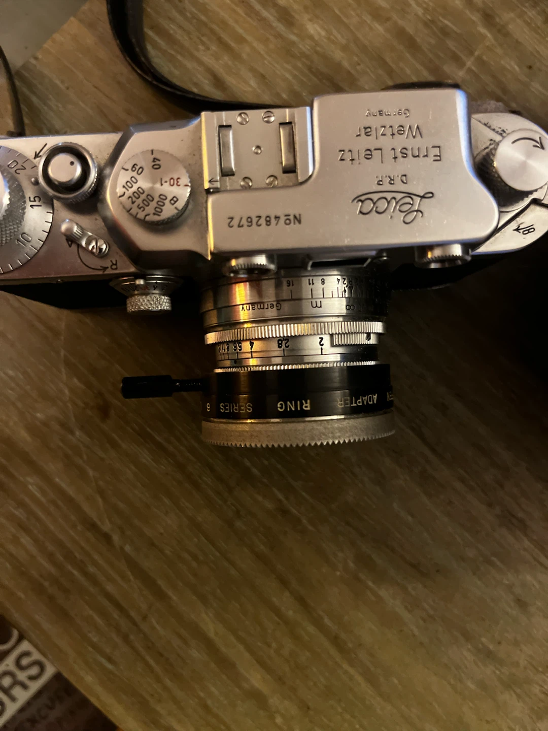 1950’s Leica D.R.P. Ernst Leitz Wetzlar Rangefinder Camera - photo 2