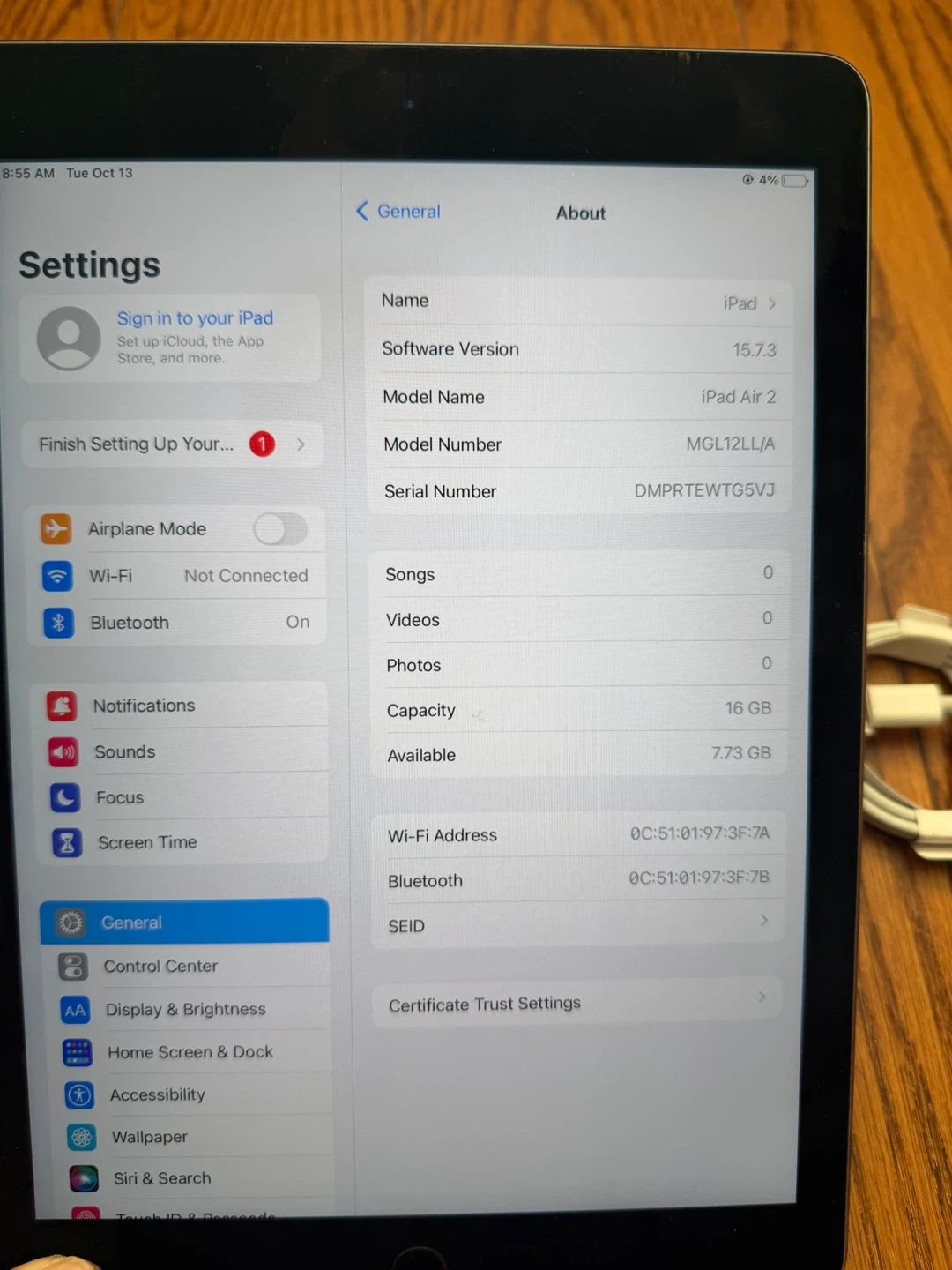 Apple iPad Air 2 16GB - photo 2