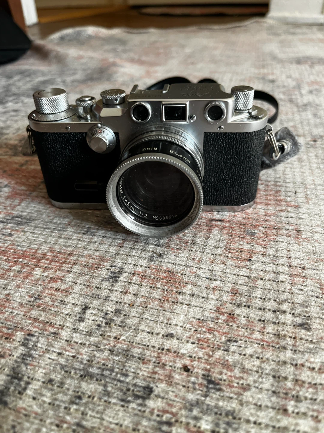 1950’s Leica D.R.P. Ernst Leitz Wetzlar Rangefinder Camera - photo 3