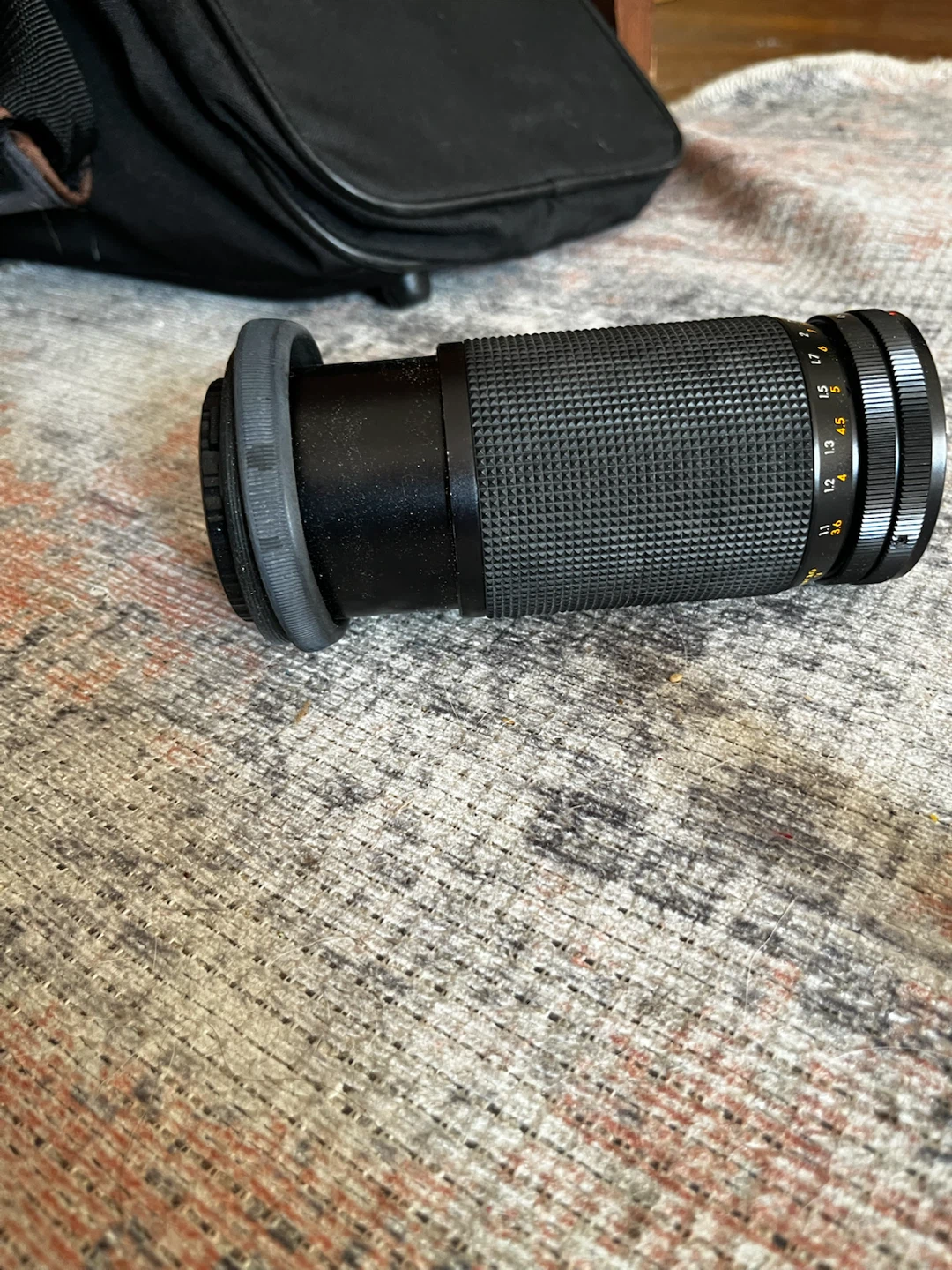 1976 Canon AE-1 Film Camera with Telephoto Lens - photo 3