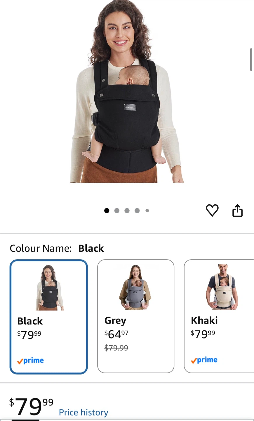 Momcozy 3-in-1 Baby Carrier