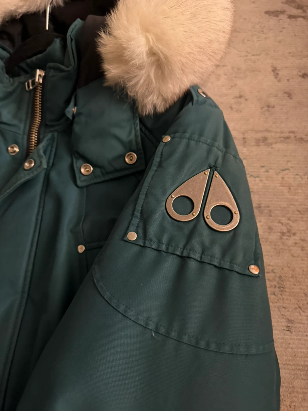 Moose Knuckles Winter Jacket - Teal - Size XL/TG - photo 2