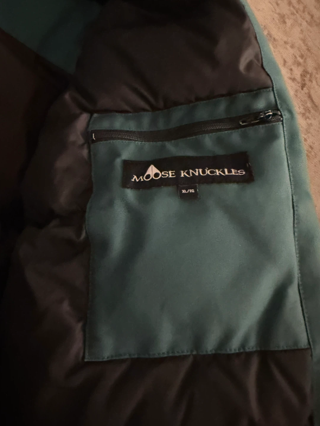 Moose Knuckles Winter Jacket - Teal - Size XL/TG - photo 4