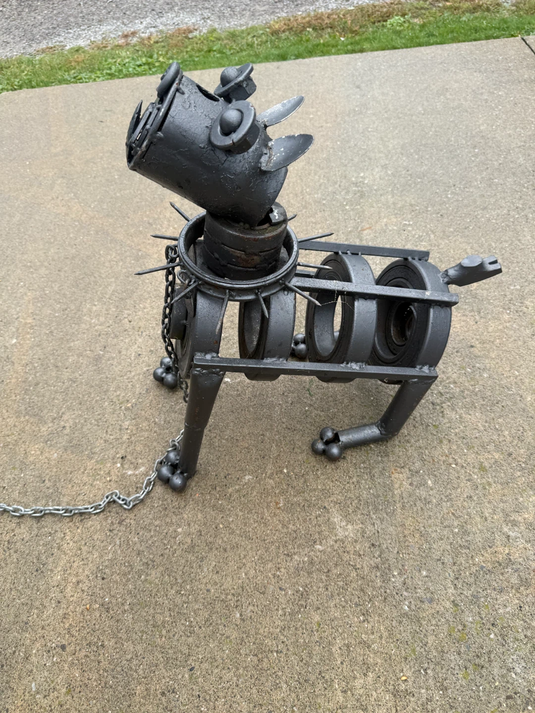 Welded metal art - photo 2