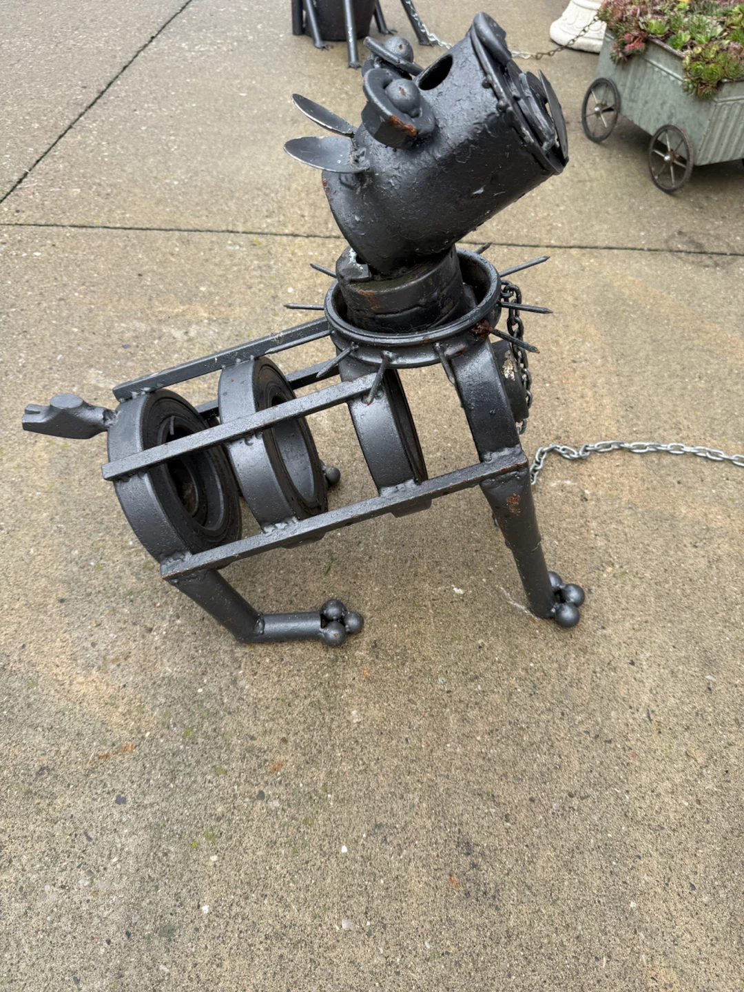 Welded metal art - photo 4