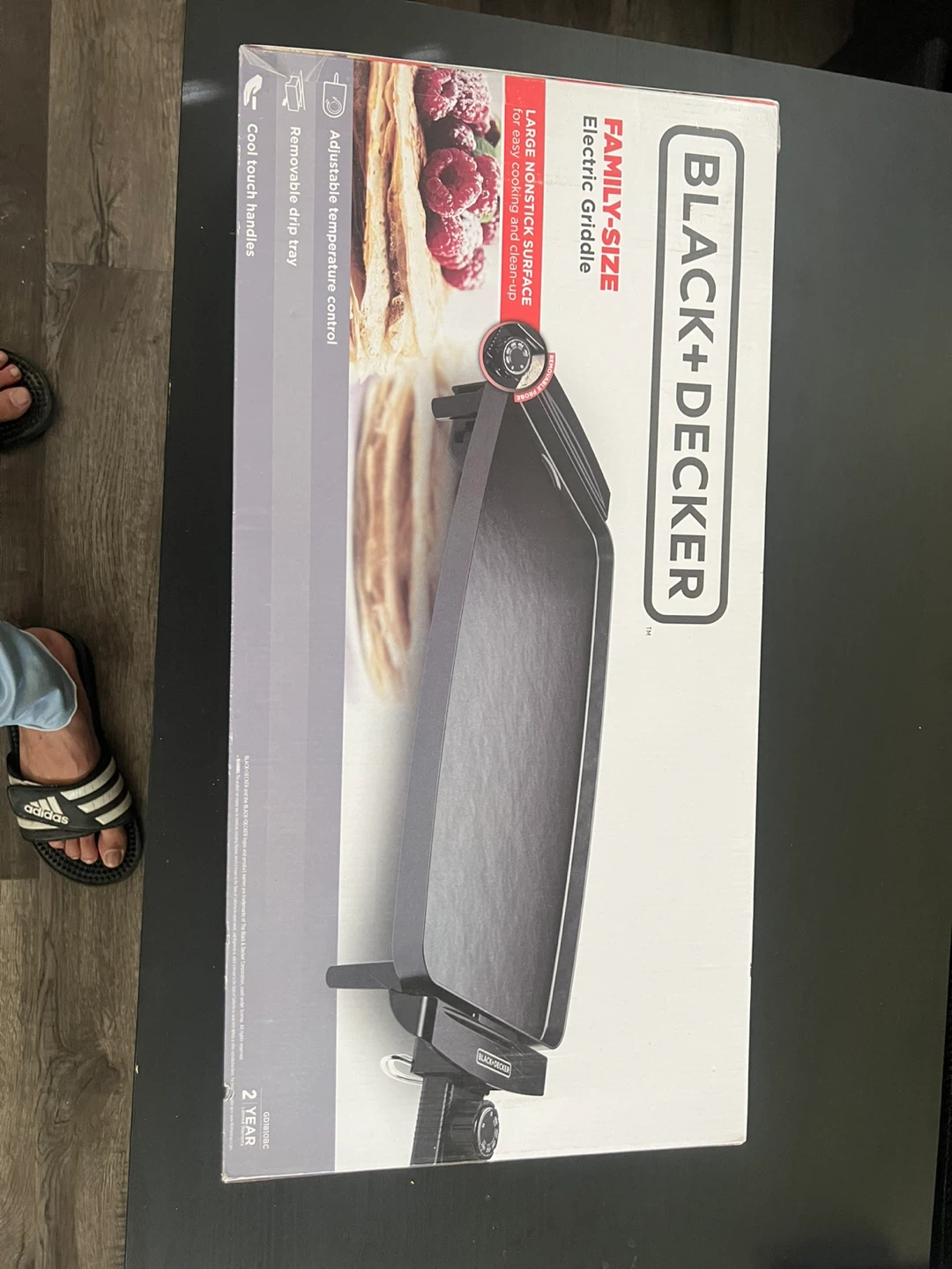 Black+Decker Family-Size Electric Griddle - photo 2