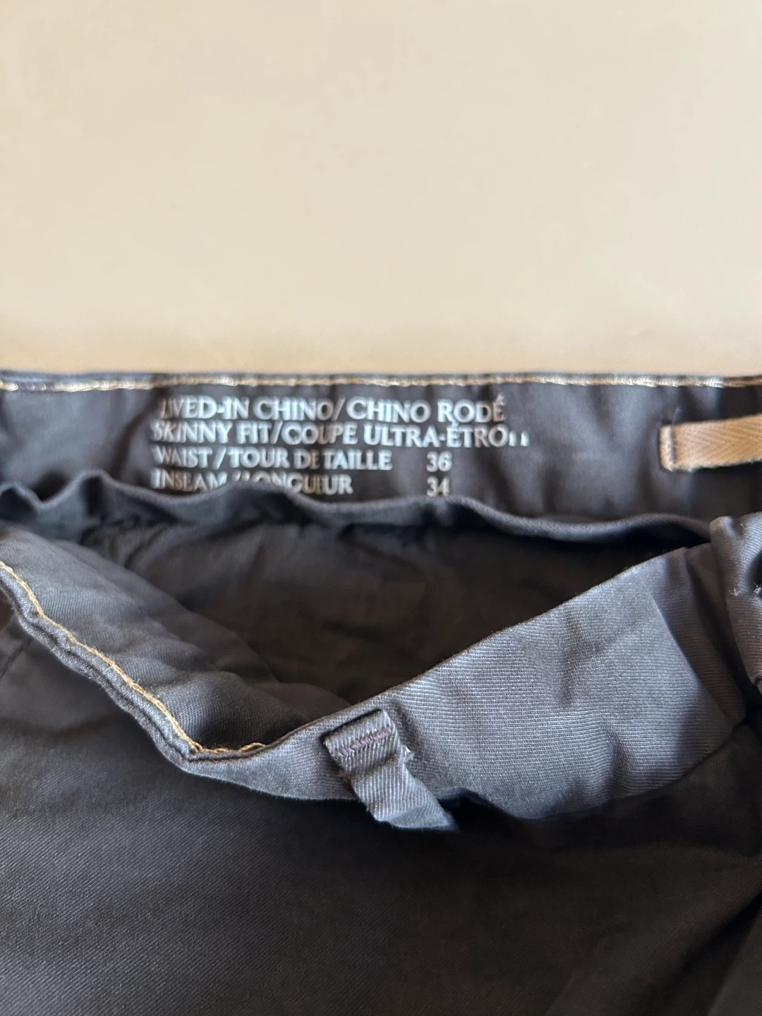 Banana Republic Lived-In Chino Skinny Fit - photo 3