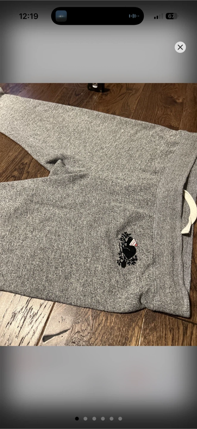 Roots Grey Sweatpants XL