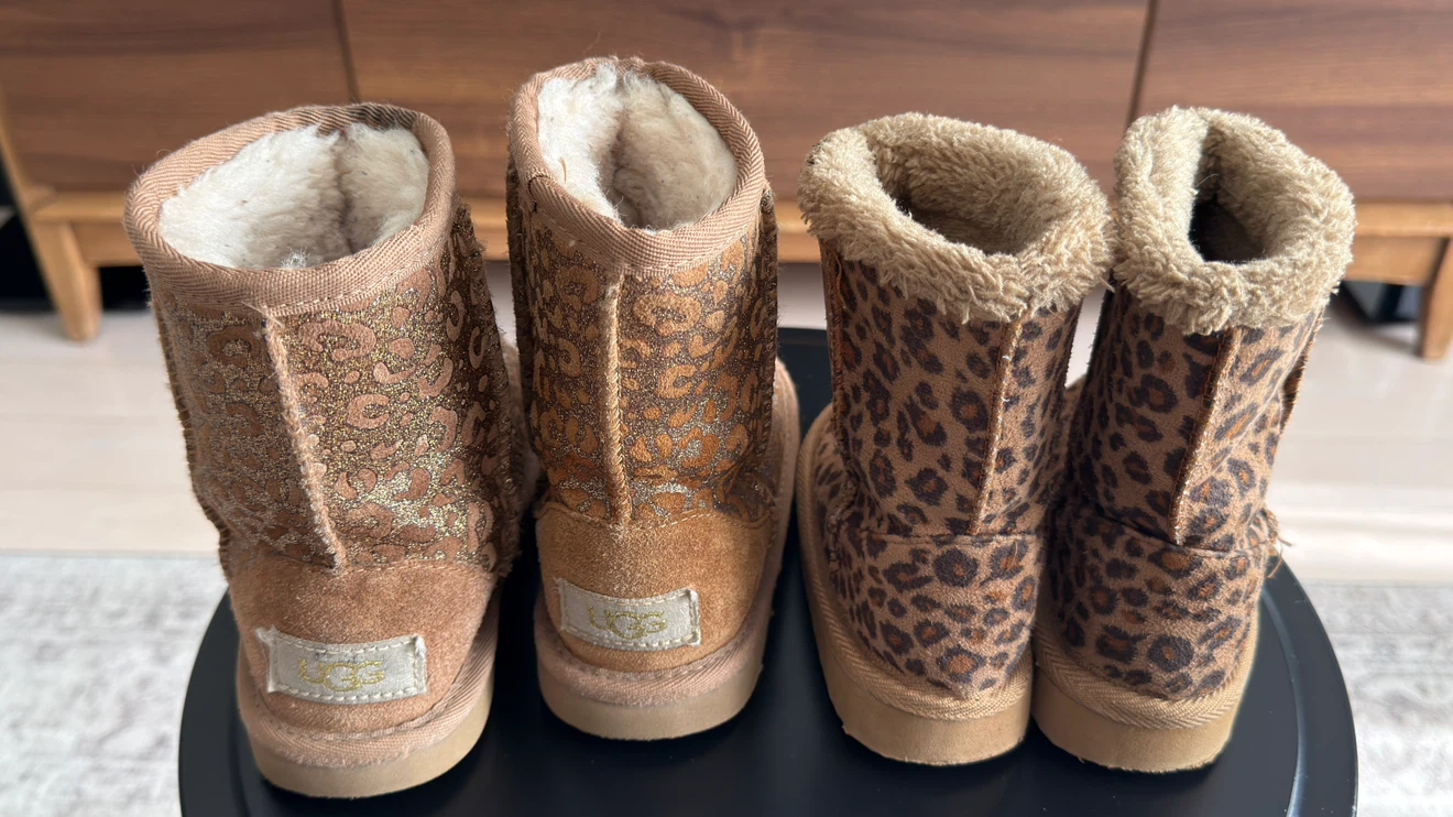 UGG and George leopard print boots - photo 2