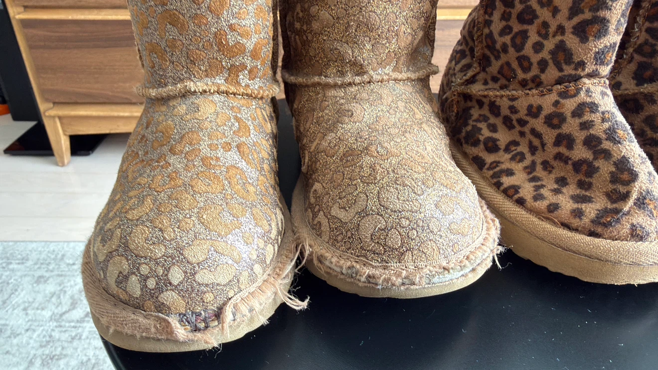 UGG and George leopard print boots - photo 3