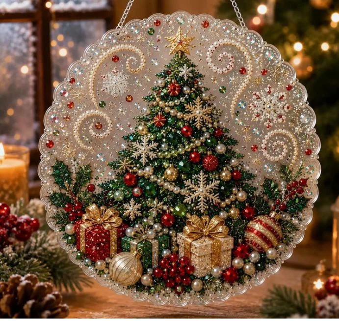 DIY Diamond Art Hanging Ornament Kit