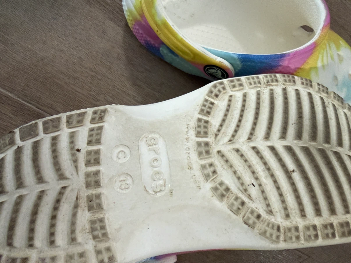 Kids Tie-Dye Crocs C13 - photo 3