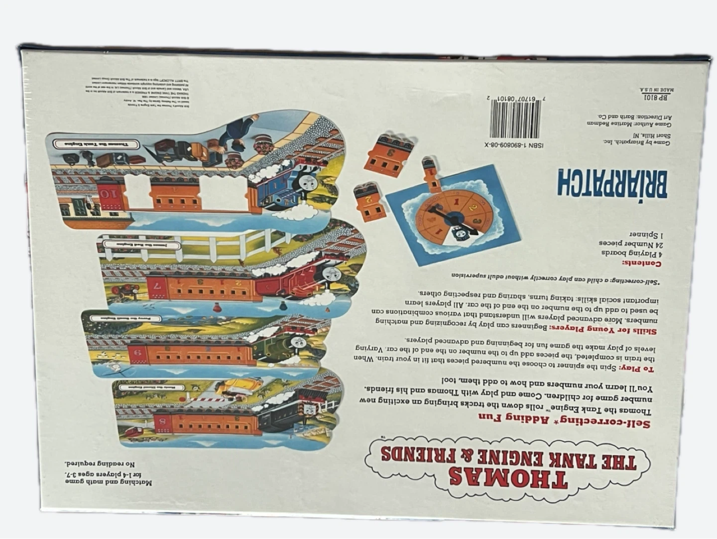Vintage Thomas & Friends Math Game by Briarpatch - photo 2