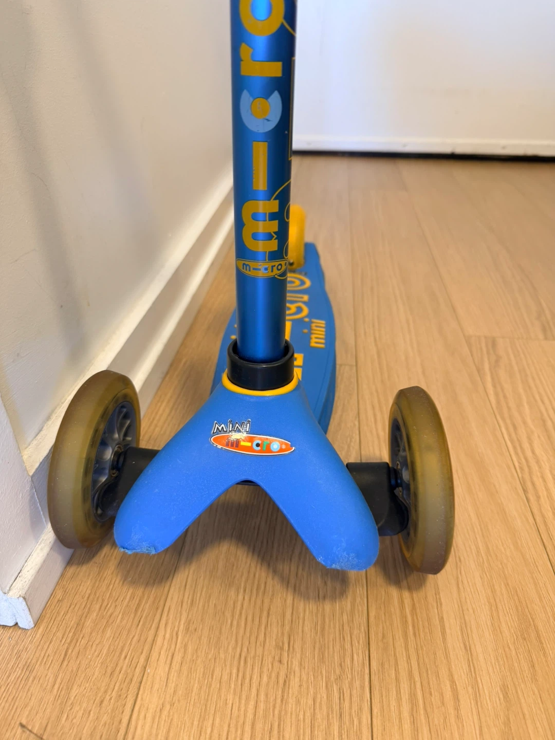 Mini Micro Kick Scooter 2 - Blue + Yellow & Light Blue - photo 5