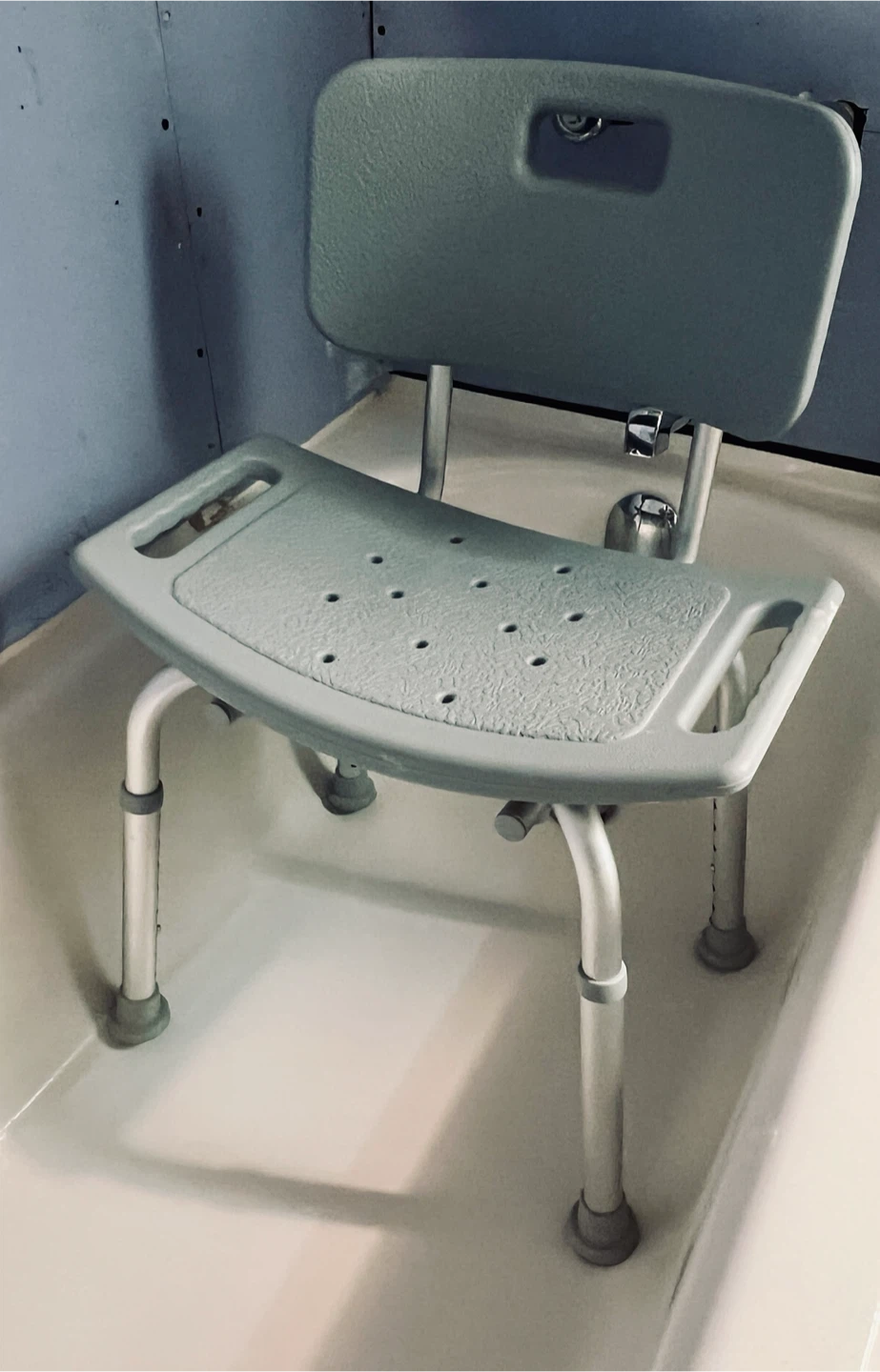 Adjustable Bath Seat with Backrest