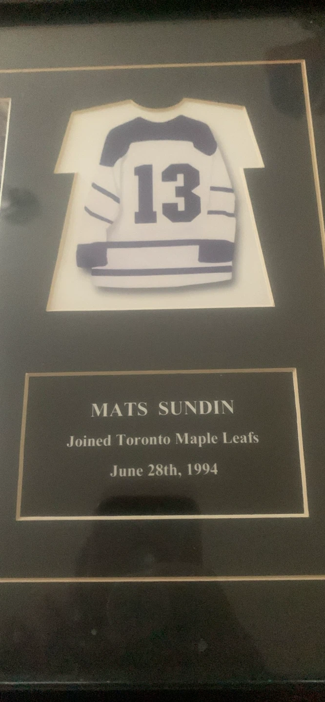 Mats Sundin Framed Photo Collectible - photo 4