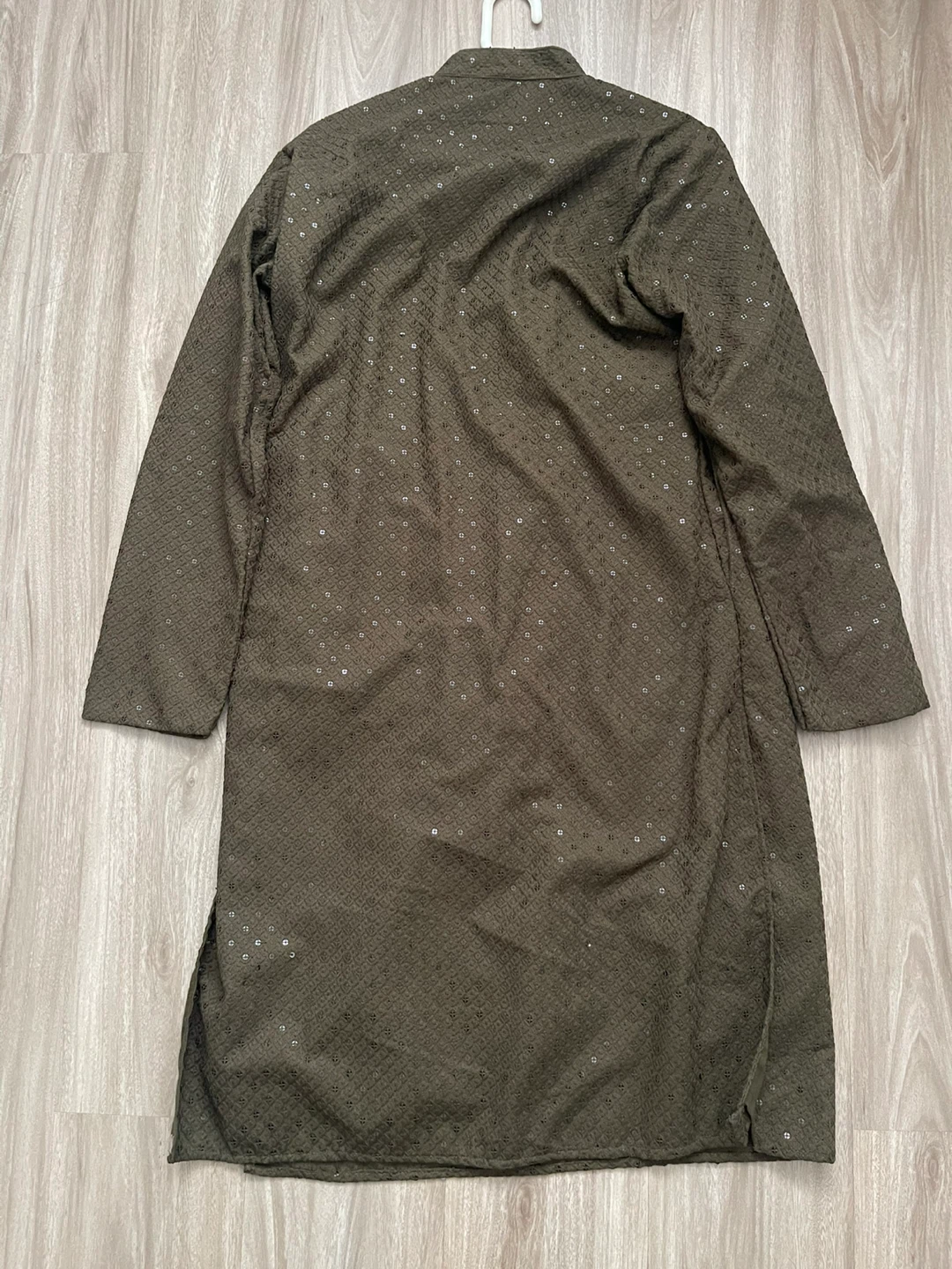 Men’s Size 38 Olive Green Kurta - photo 2