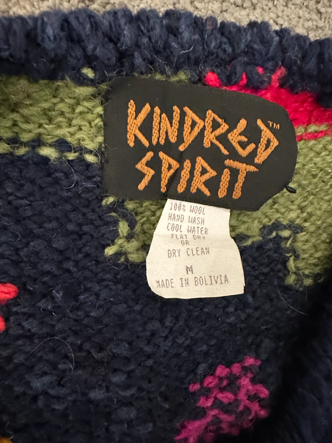 Kindred Spirit 100% Wool Knit Cardigan - photo 3
