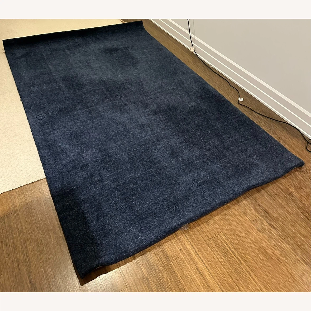 Crate & Barrel Blue Rug - photo 2