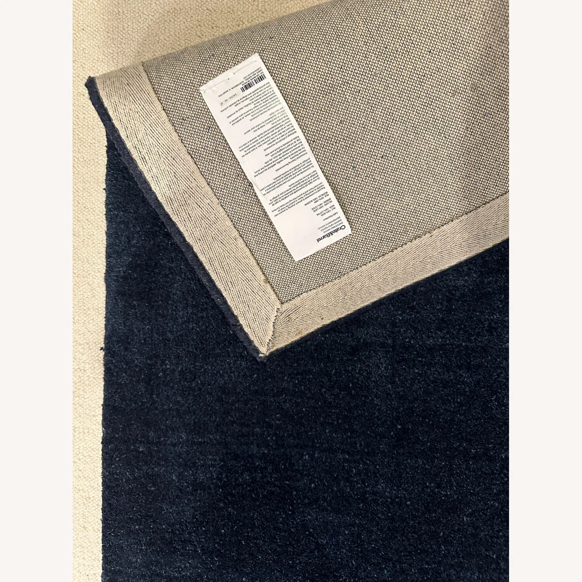 Crate & Barrel Blue Rug - photo 4