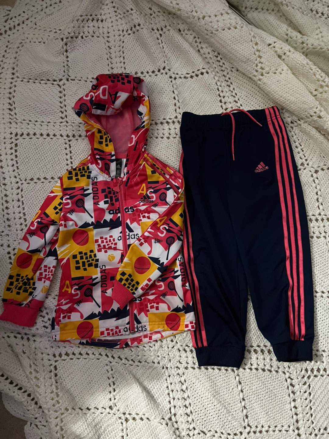 Adidas Kids Tracksuit Set