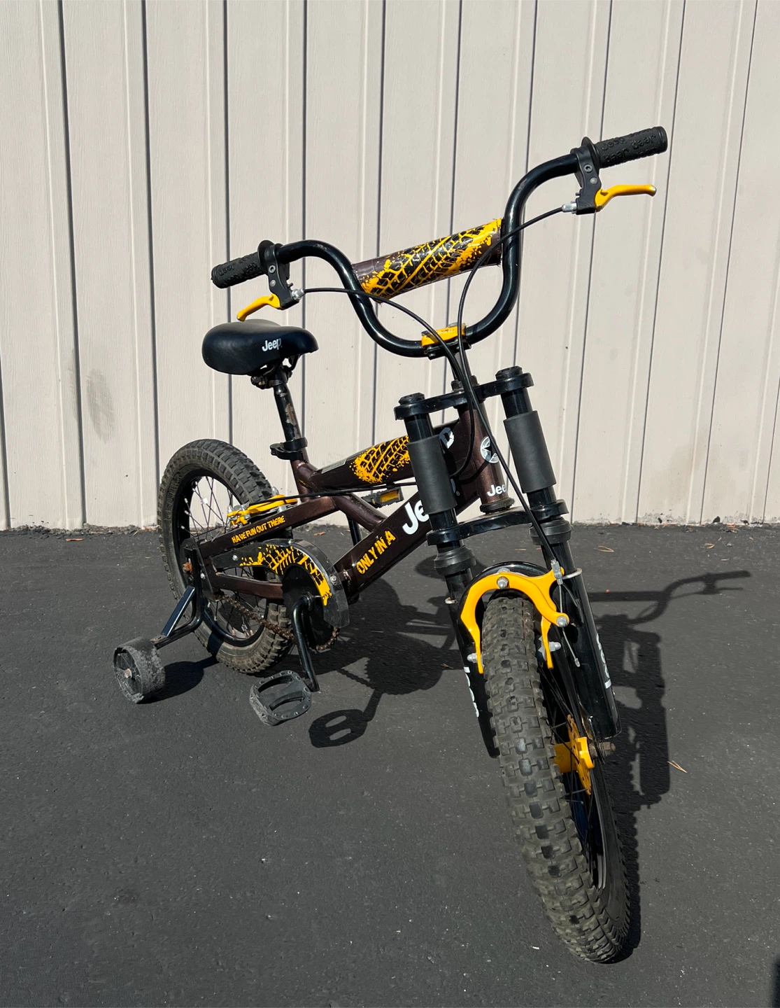 Jeep 16-Inch Kids Bicycle