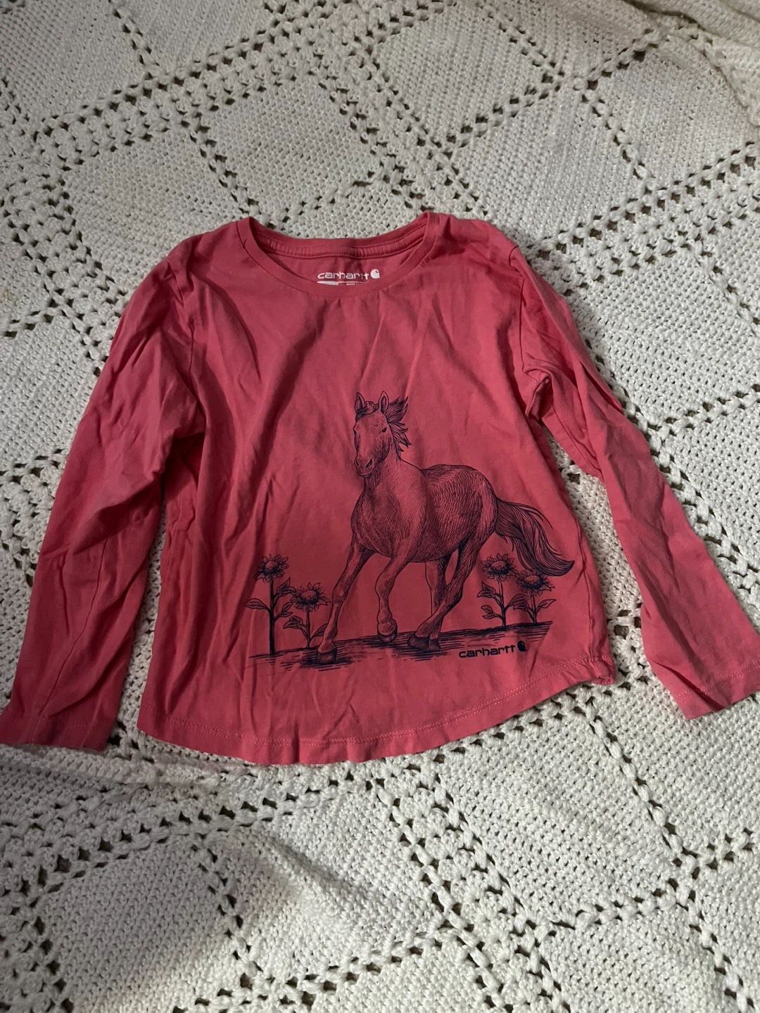 Carhartt Pink Long Sleeve Shirt